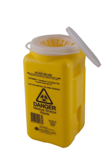FITTANK Container 1.4 Lt RESEALABLE SNAP TOP; Each