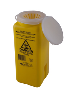 FITTANK Container 1.8 Lt RESEALABLE SNAP TOP; Each