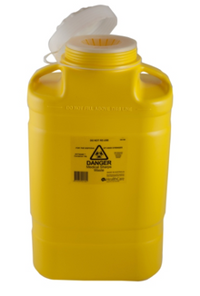 FITTANK Container 19 Litre Yellow - Screw Lid & Insert; Each