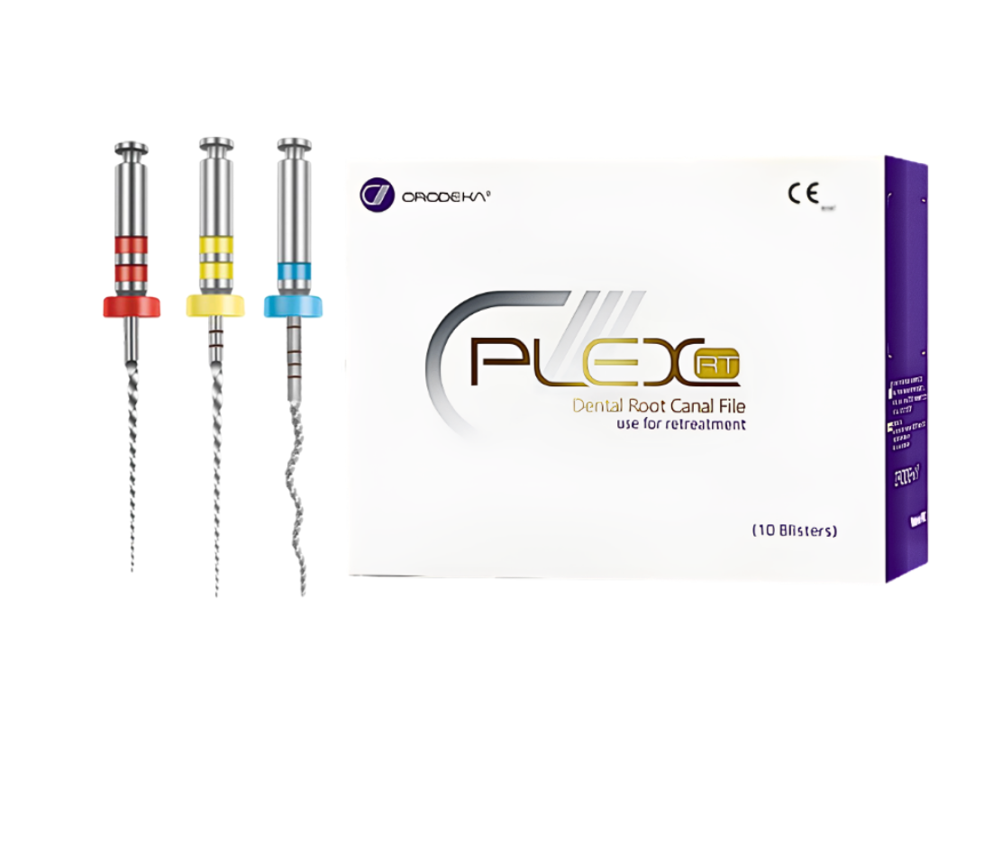 Plex RT Retreatment Rotary File Set 2 - Blister/3 3x 25/.07, 18 mm