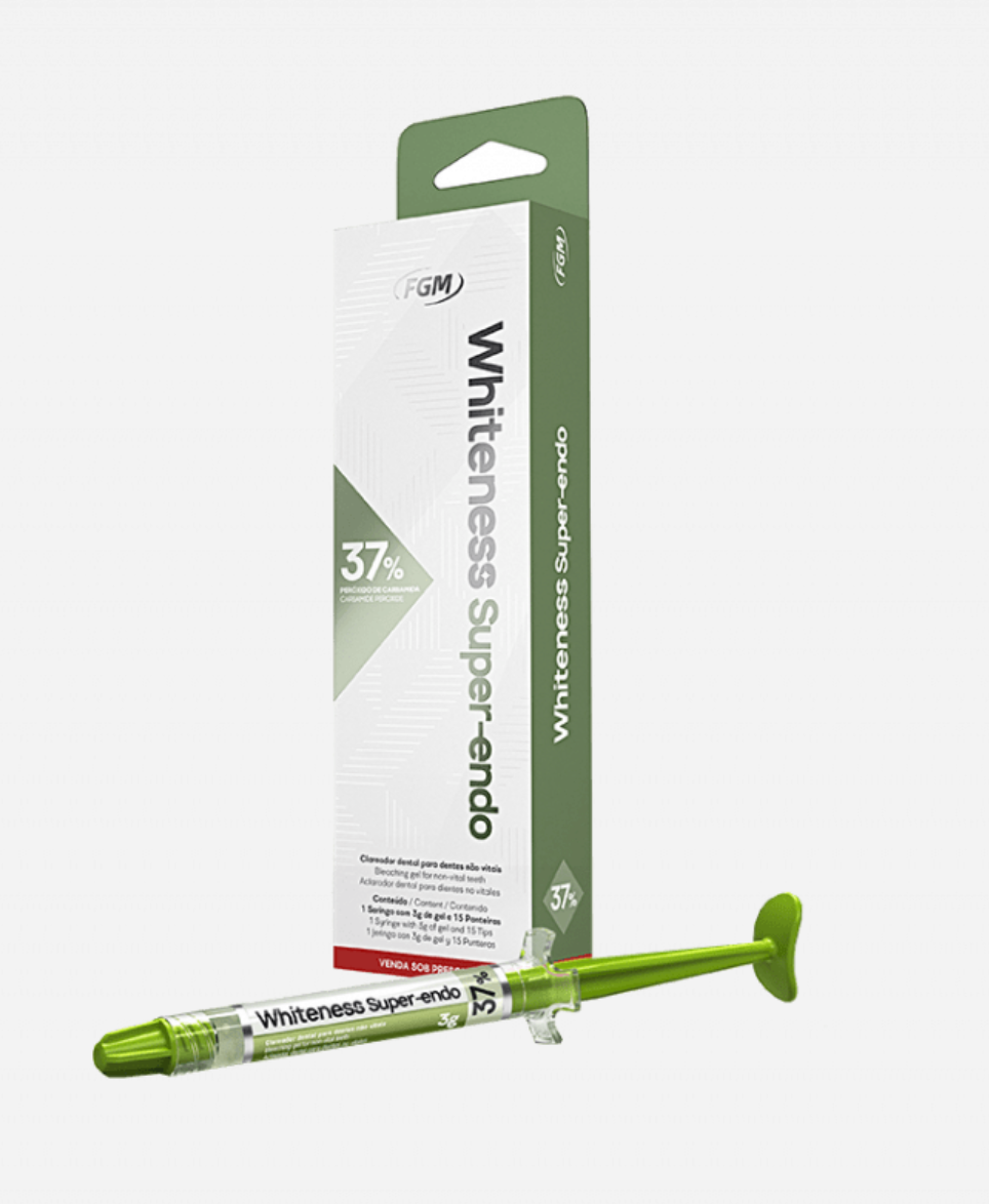 FGM Whiteness Super Endo 37%; Kit - 1x 3g Syringe 37% Carbamide Peroxide + Tips
