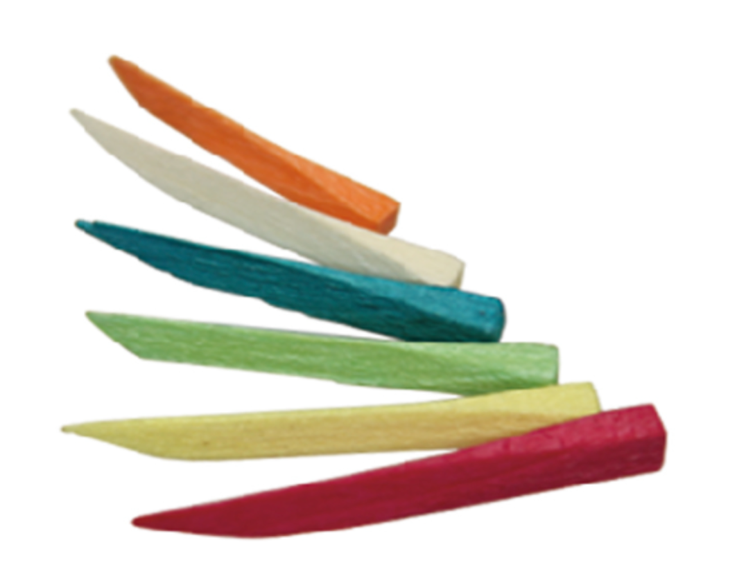 Anatomical Wooden Wedges Assorted; Pack/400