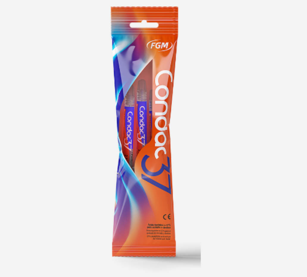 Condac 37% - pack with 3 syringes x 2.5 mL each + 3x applicator tips