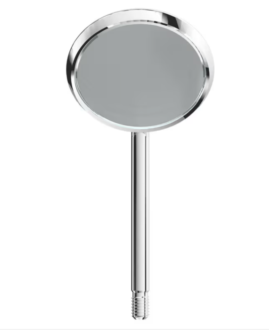 Mouth Mirrors Rhodium No. 4, Pack/12