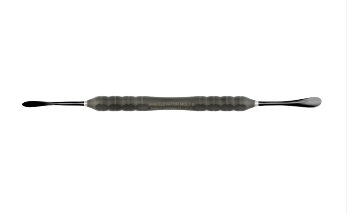 Kohler Periosteal elevator MOLT 9, ENDOBLACK