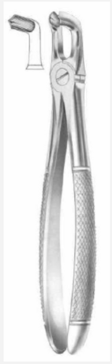 Diaguru Extraction Forceps #33A; Lower Roots EACH