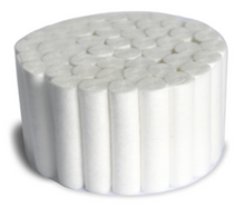Dental Cotton Rolls #2; 40 bands of 50 cotton rolls
