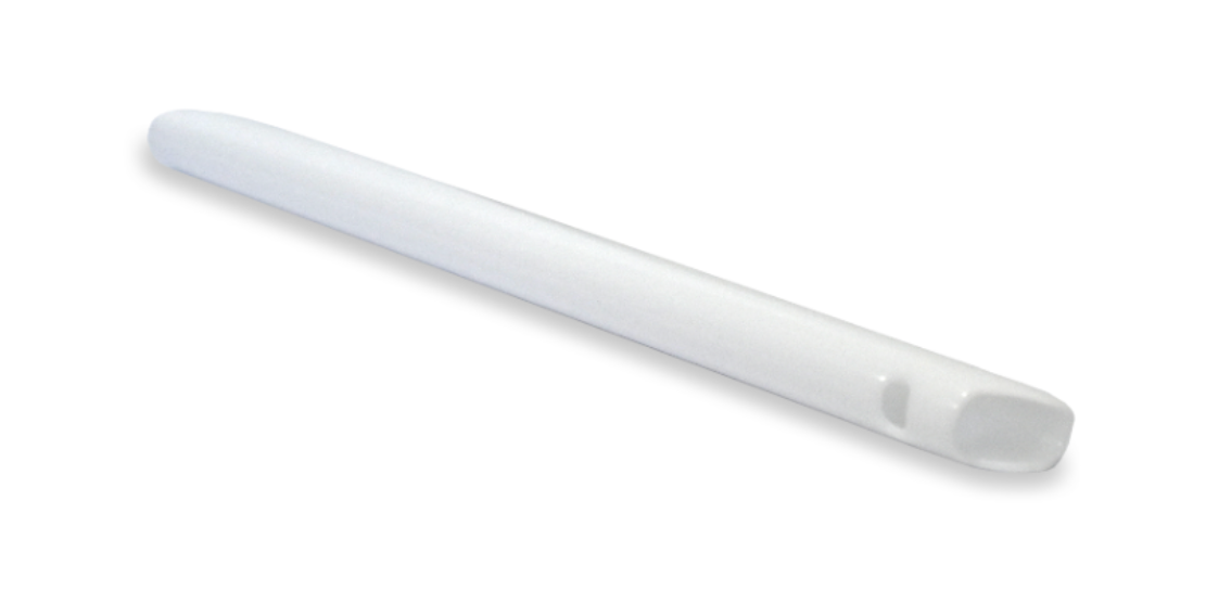 Disposable High Volume Evacuator Tips; Vented/Non-Vented; White
