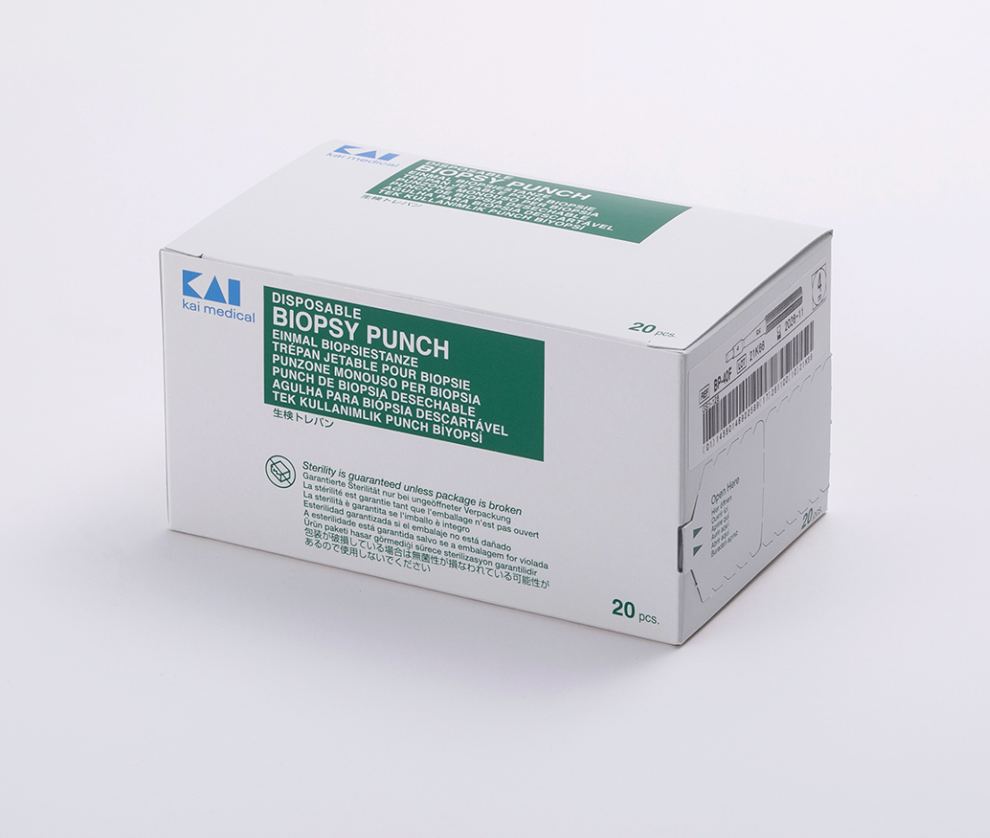 Kai Biopsy Punches 4mm Box/20