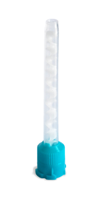 Mixing Tips; Green w/ Clear Spiral; 88 mm Length; Pack/50