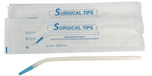 Disposable Sterile Surgical Aspirator Tips, White, 19.8 cm; Box/20